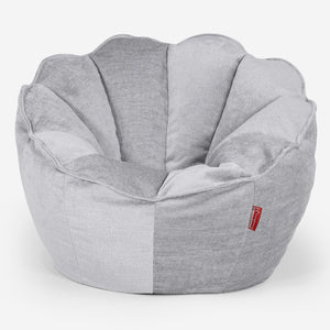 Natalia Sacco Sitzsack Stuhl - Chenille Grau