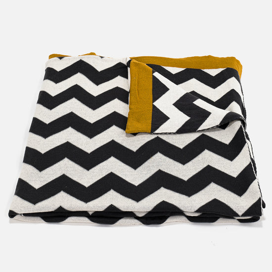 Kuscheldecke / Tagesdecke - 100% Baumwoll Aztec 01