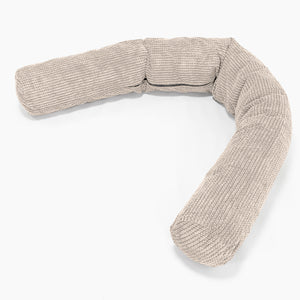 Seitenschläferkissen XXL - Pom-Pom Creme