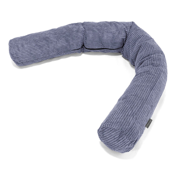 Seitenschläferkissen XXL - Pom-Pom Lila 01