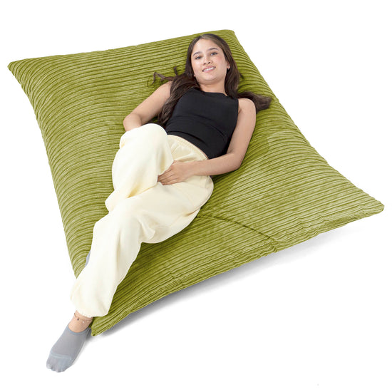 Sitzsack XXL - Cord Hellgrün 03