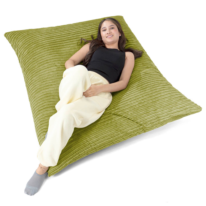 Sitzsack XXL - Cord Hellgrün 03