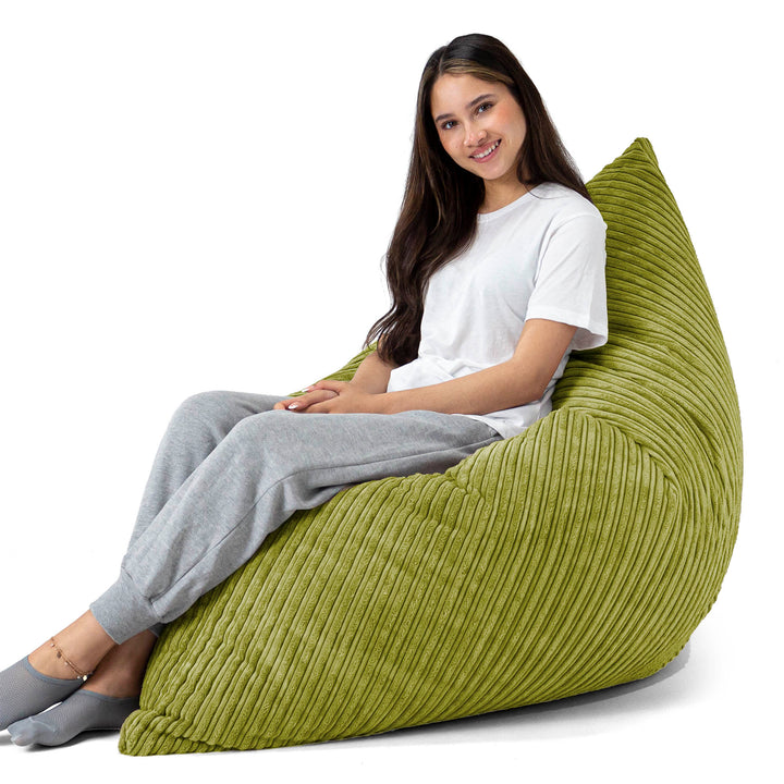 Sitzsack XXL - Cord Hellgrün 04