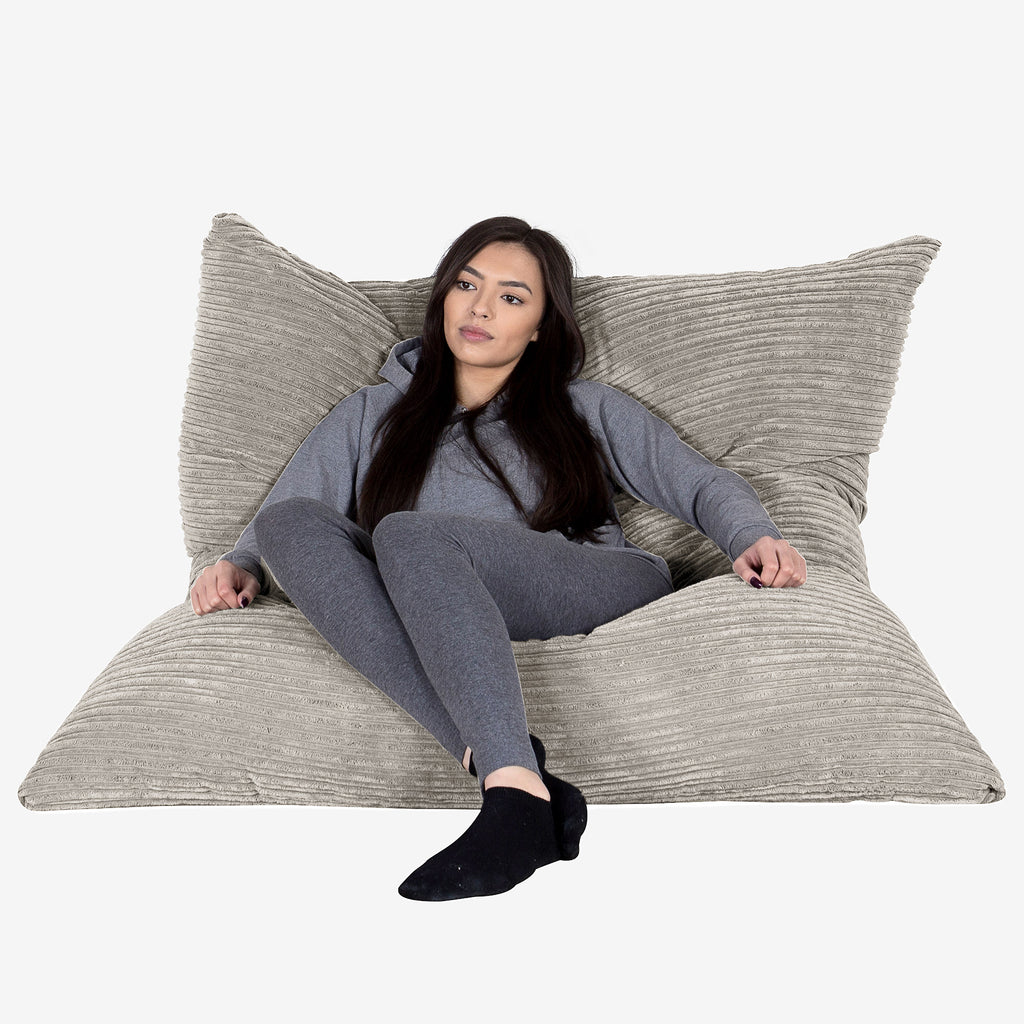 Sitzsack XXL - Cord Nerzfarben 02