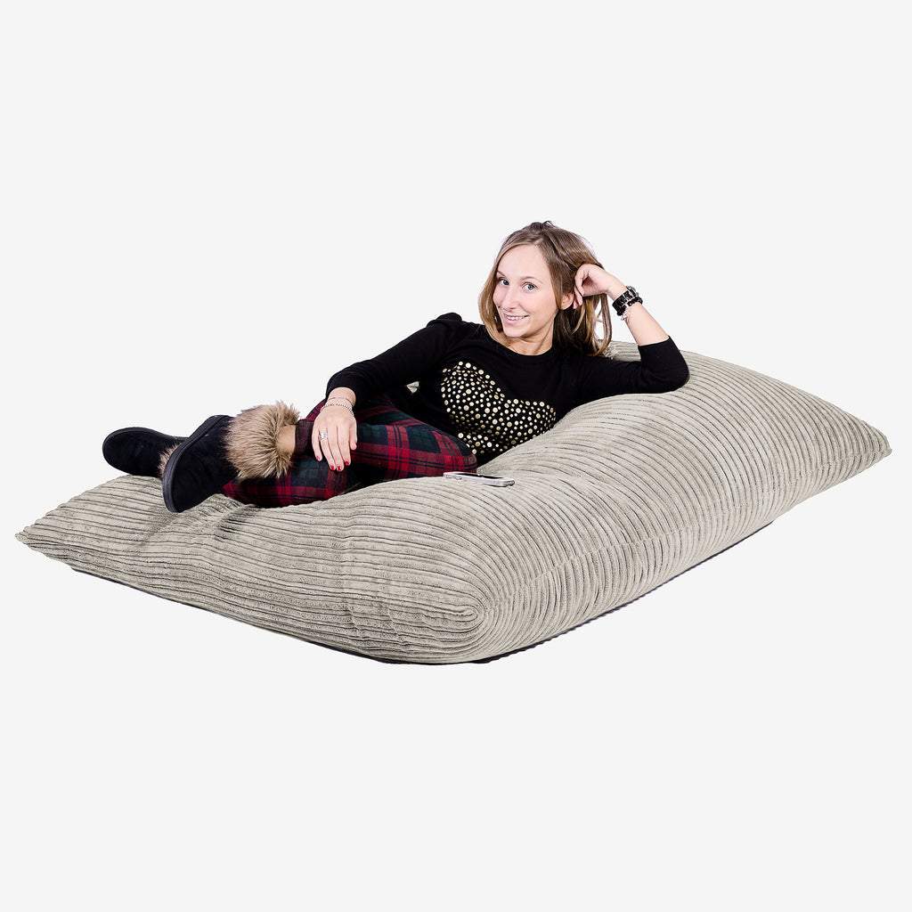 Sitzsack XXL - Cord Nerzfarben 04