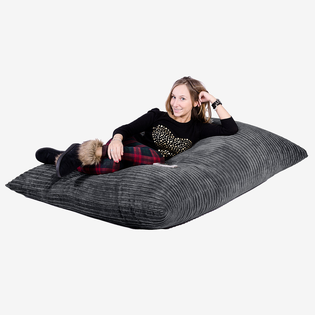 Sitzsack XXL - Cord Schwarz 04