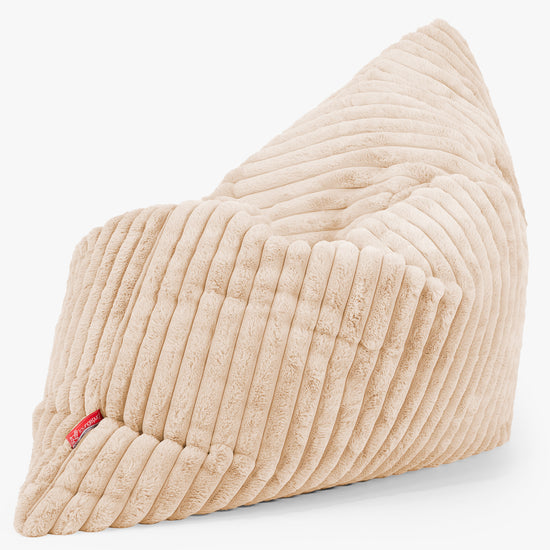 Sitzsack XXL - Ultra Plüsch Cord Pfirsich 02