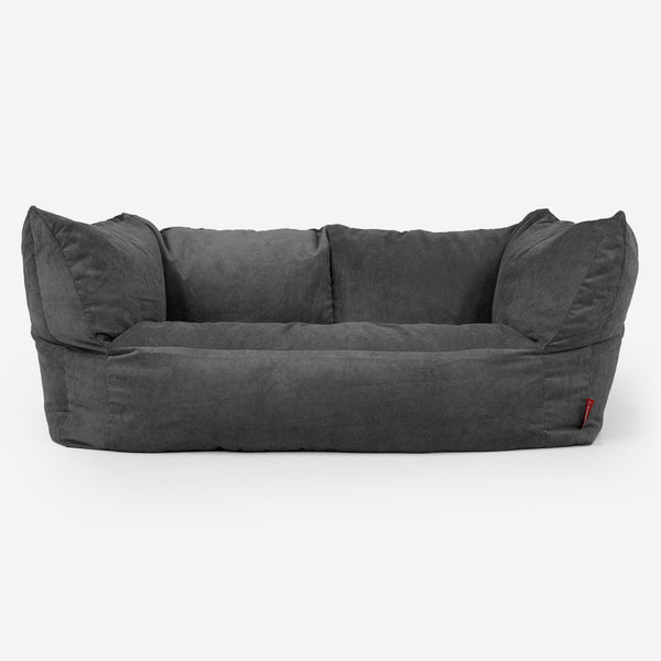 Ruben Sitzsack Sofa - Feincord Anthrazit 01