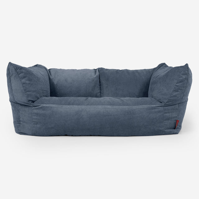 Ruben Sitzsack Sofa - Feincord Marineblau 01