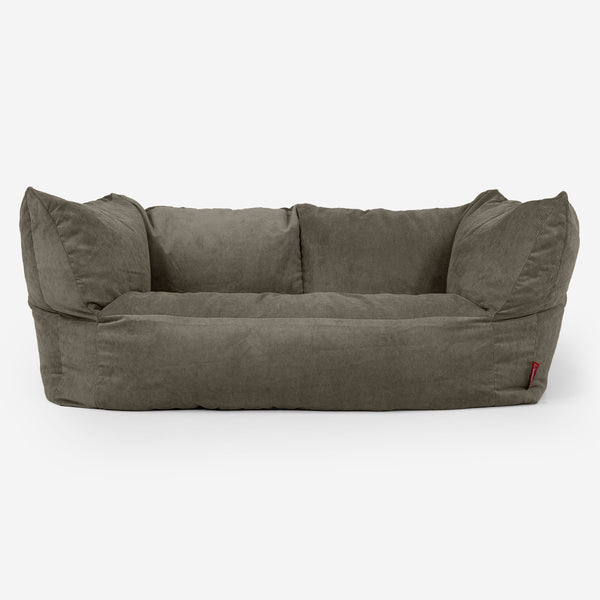 Ruben Sitzsack Sofa - Feincord Olivgrün 01