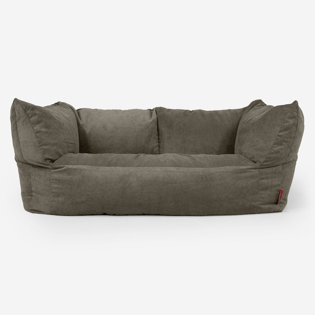 Ruben Sitzsack Sofa - Feincord Olivgrün 01