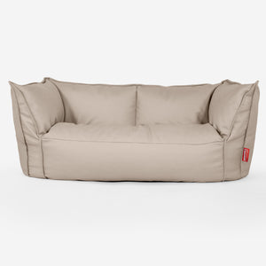 Ruben Sitzsack Sofa - Veganes Leder Elfenbein