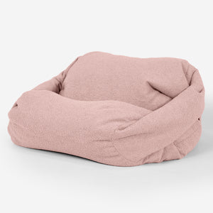 Sabine Sitzsack Sessel - Bouclé Pink