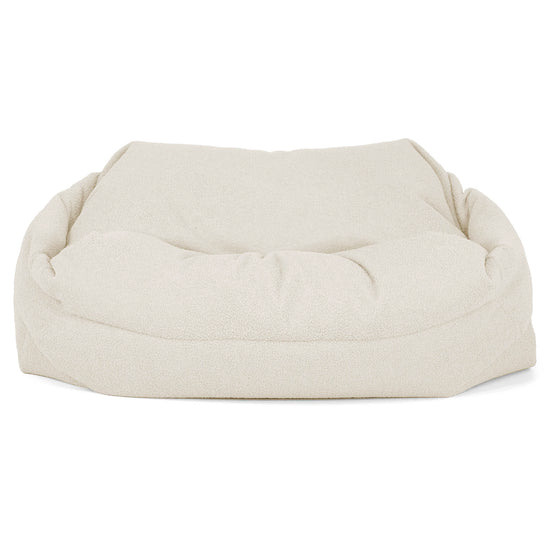 Sabine Sitzsack Sofa - Bouclé Elfenbein_01