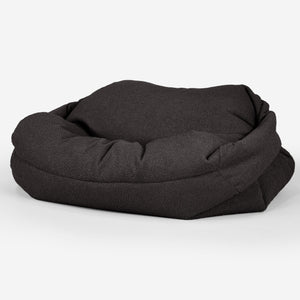 Sabine Sitzsack Sofa - Bouclé Graphitgrau