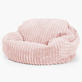 Ultra Plüsch Cord Pastellrosa