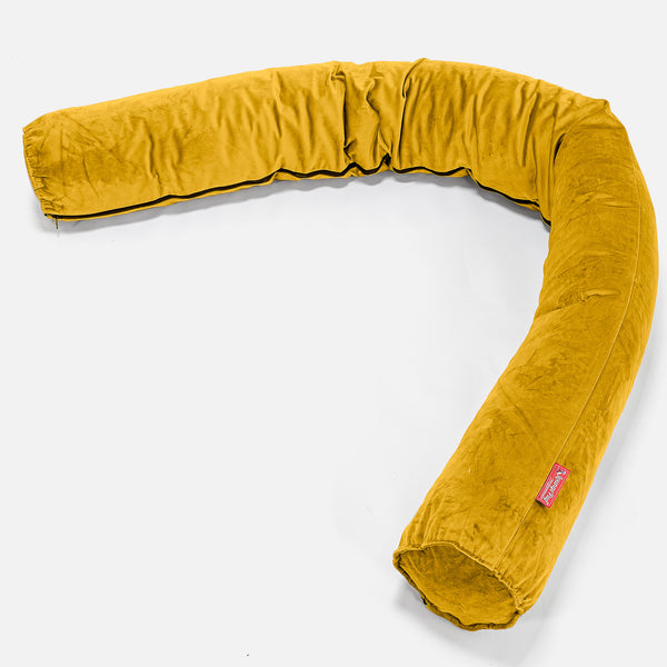 Seitenschläferkissen, CloudSac Latexflocken-Mischung - Samt Gold 01