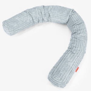 Seitenschläferkissen XXL - Cord Baby Blau