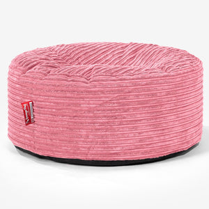 Sitzhocker Pouf - Cord Koralle