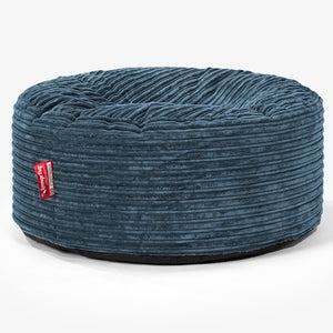 Sitzhocker Pouf - Cord Marineblau