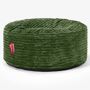Sitzhocker Pouf - Cord Nadelwaldgrün