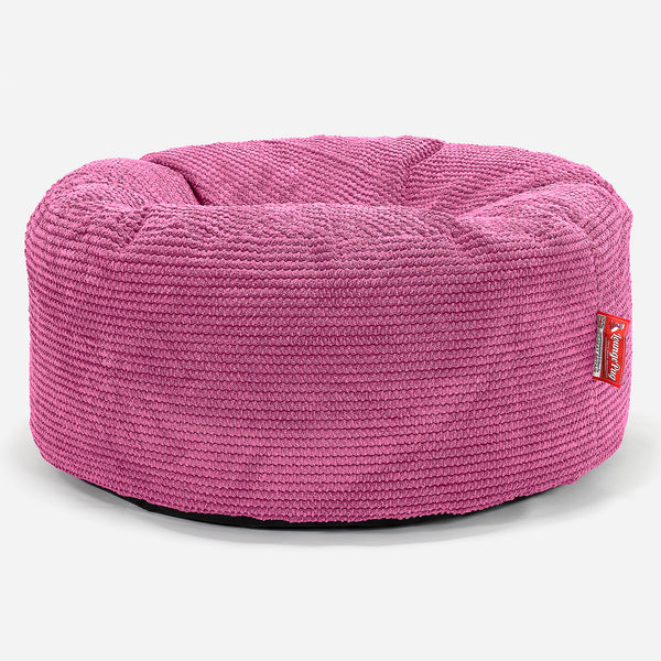 Sitzhocker Pouf - Pom-Pom Pink 01