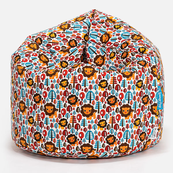 Sitzsack Kinder - Druck Löwe 01