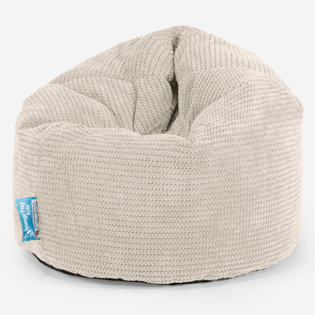 Sitzsack Kinder 2-6 jahren - Pom-Pom Creme 01