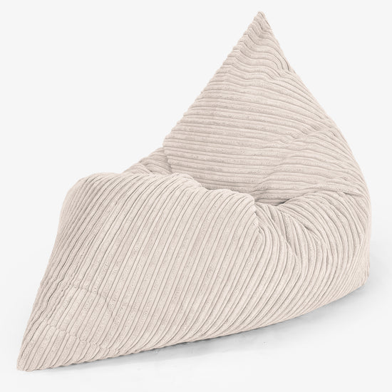 Sitzsack Kinder XL 2-14 jahren - Cord Creme 02