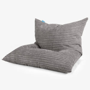 Sitzsack Kinder XL 2-14 jahren - Cord Graphitgrau