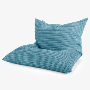 Sitzsack Kinder XL 2-14 jahren - Cord Türkis