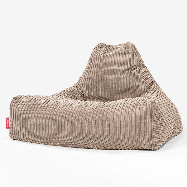 Sitzsack Lounge Sessel - Cord Sand 01