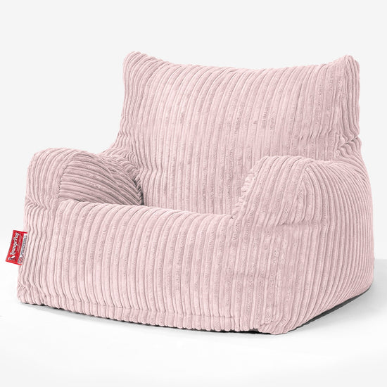 Josephine Sitzsack Ohrensessel - Cord Rosa 01