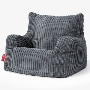 Josephine Sitzsack Ohrensessel - Cord Schiefergrau
