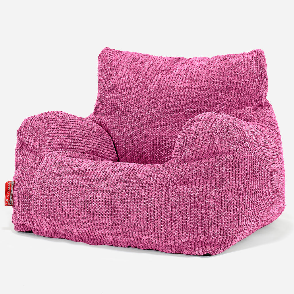 Sitzsack Ohrensessel - Pom-Pom Pink 01