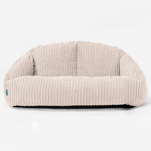 Kindersofa Bubble 2-6 jahren - Cord Creme 01