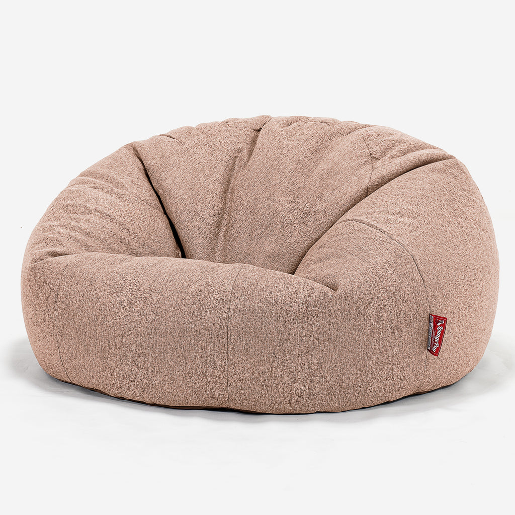 Sitzsack Sofa - Interalli Wolle Sand 01