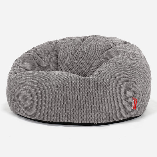 Sitzsack Sofa - Pom-Pom Anthrazit 01