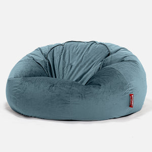 Sitzsack Sofa - Samt Türkis