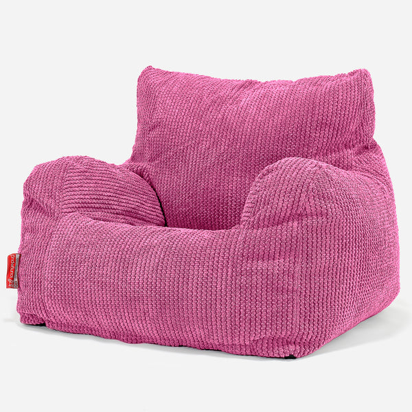 Sitzsack Sessel für Teenager 6-14 Jahre - Pom-Pom Pink 01