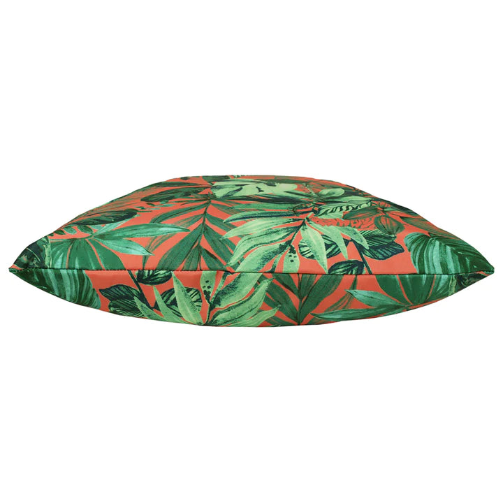 Outdoor Dekokissen / Sofa Kissenbezug 43 x 43cm - Dschungelblatt-Druck 02