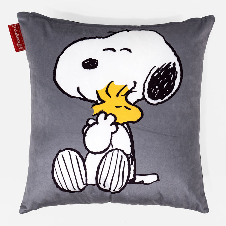 Snoopy Dekokissen / Sofa Kissenbezug 47 x 47cm - Knuddeln 01