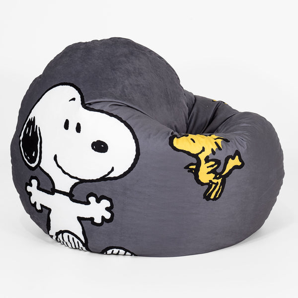 Snoopy Flexiforma Kinder Sitzsackstuhl für Kleinkinder 1-3 Jahre - Woodstock 01