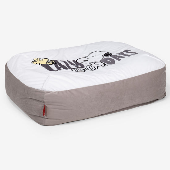 Snoopy Großes Slouchy Hundebett - Faulenzen 02