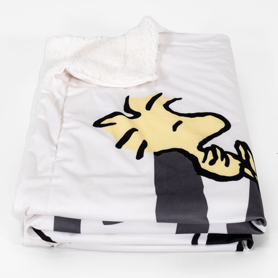Snoopy Kuscheldecke / Tagesdecke - Faulenzen 02