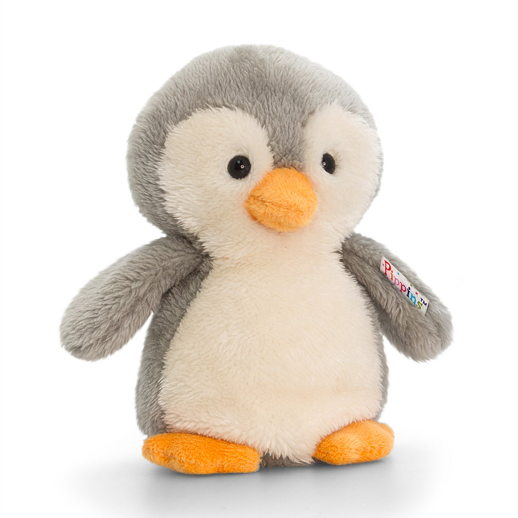 Pinguin Kuscheltier, 14cm, grau Kuscheliges Plüschtier für Kinder– Big Pinguin Kuscheltier, 14cm, grau Kuscheliges Plüschtier für Kinder– Big