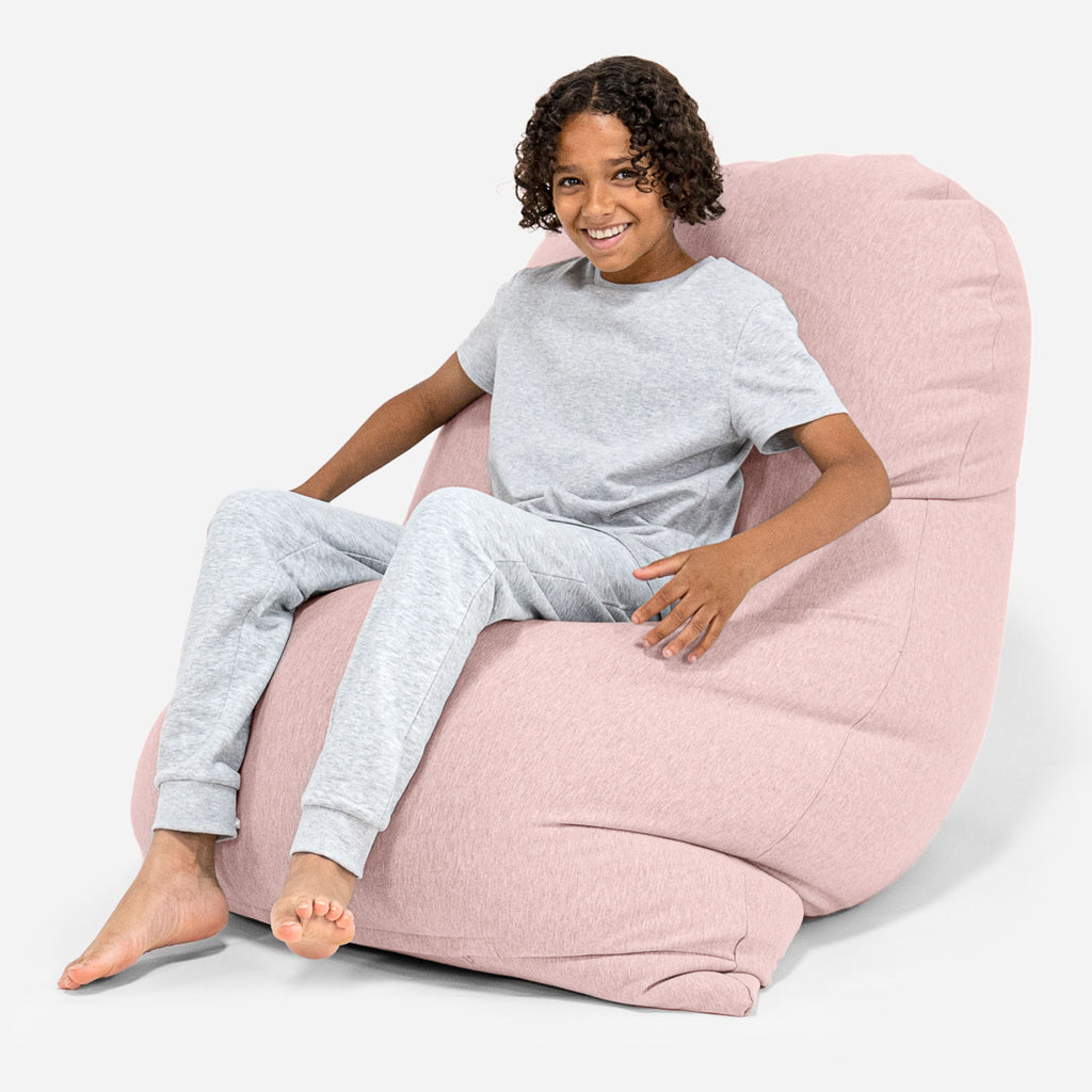 Grande XL Sitzsack - Elastische Baumwolle Baby Pink 03