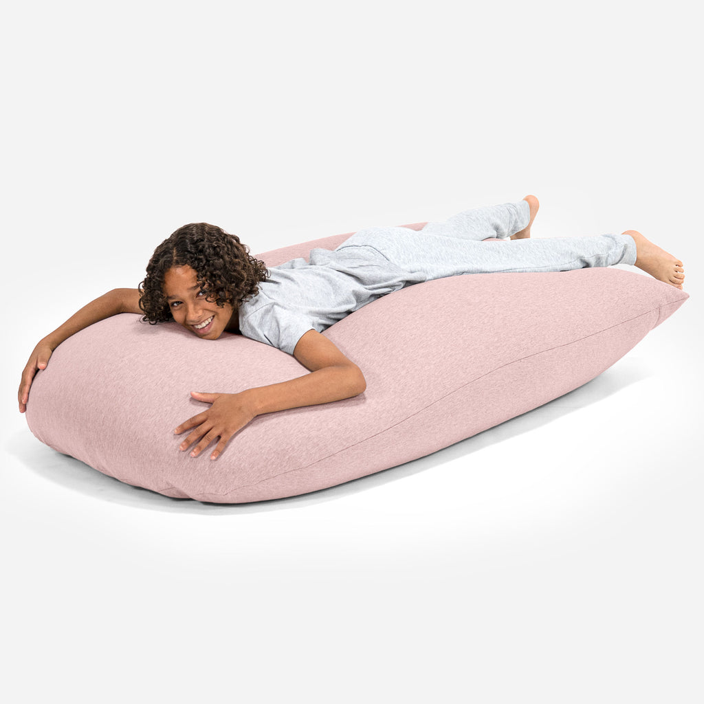 Grande XL Sitzsack - Elastische Baumwolle Baby Pink 04