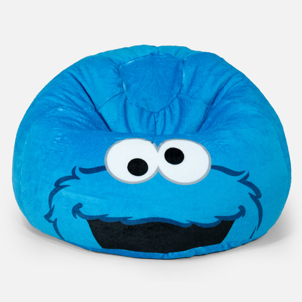 Klassicher Kindersessel Sitzsack 1-5 jahren - Krümelmonster 01