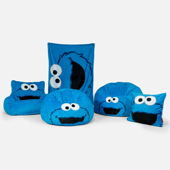 Klassicher Kindersessel Sitzsack 1-5 jahren - Krümelmonster 03